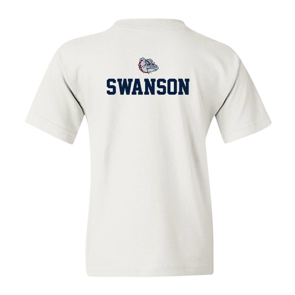 Gonzaga - NCAA Men's Cross Country : Caden Swanson - Sports Shersey Youth T-Shirt-1