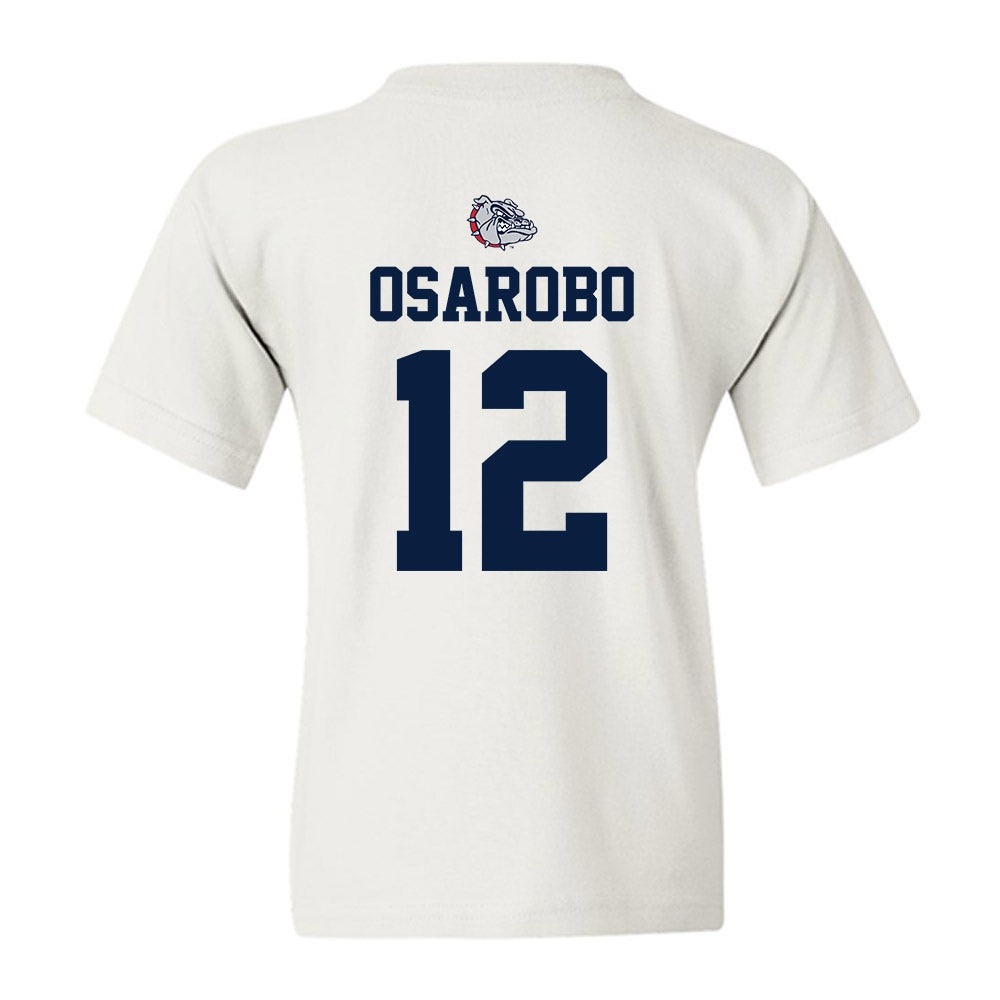 Gonzaga - NCAA Women's Basketball : Christabel Osarobo - Sports Shersey Youth T-Shirt-1