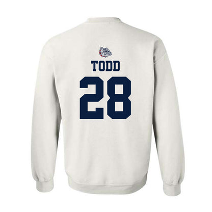 Gonzaga - NCAA Women's Soccer : Emily Todd - Sports Shersey Crewneck Sweatshirt-1