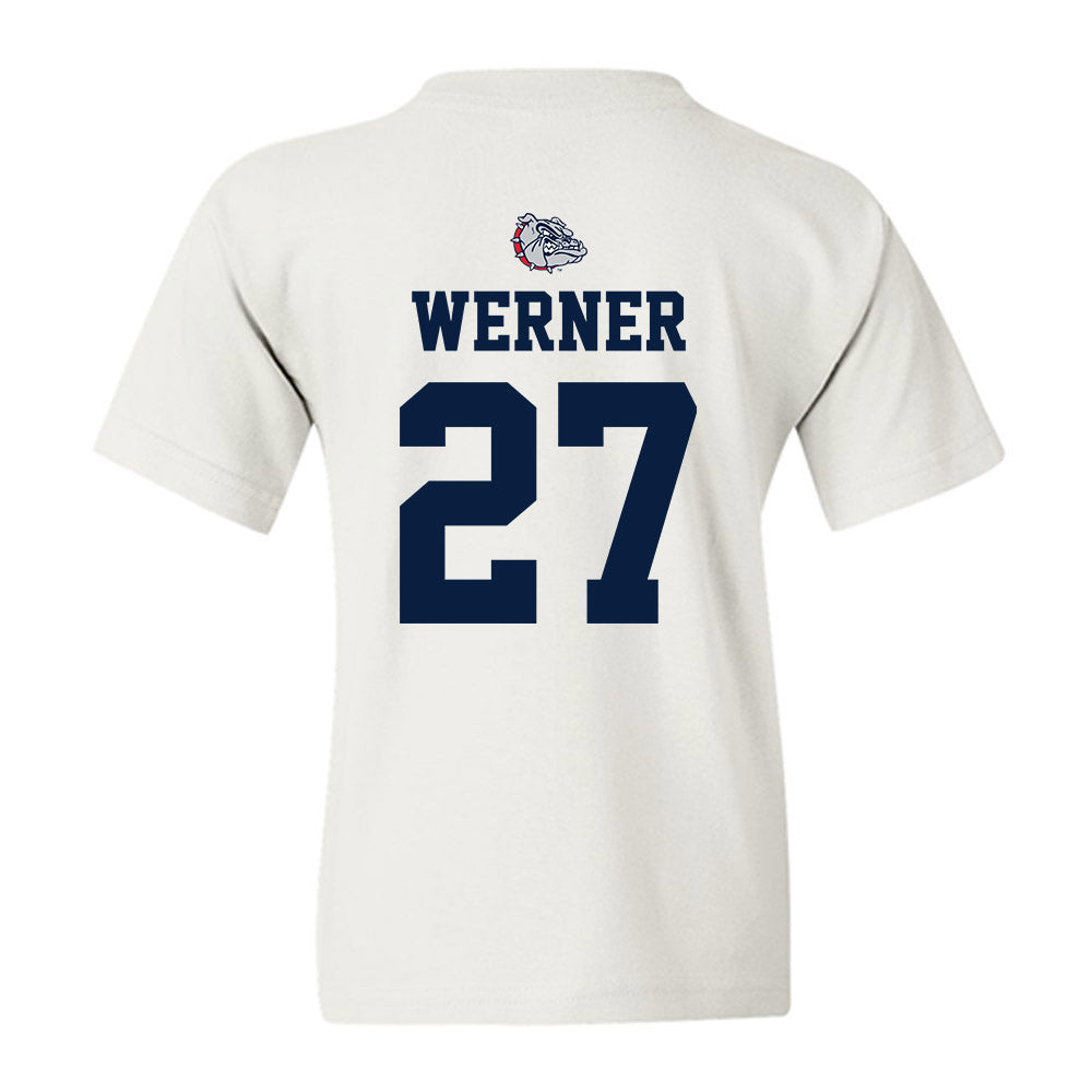 Gonzaga - NCAA Women's Soccer : Makayla Werner - Sports Shersey Youth T-Shirt-1