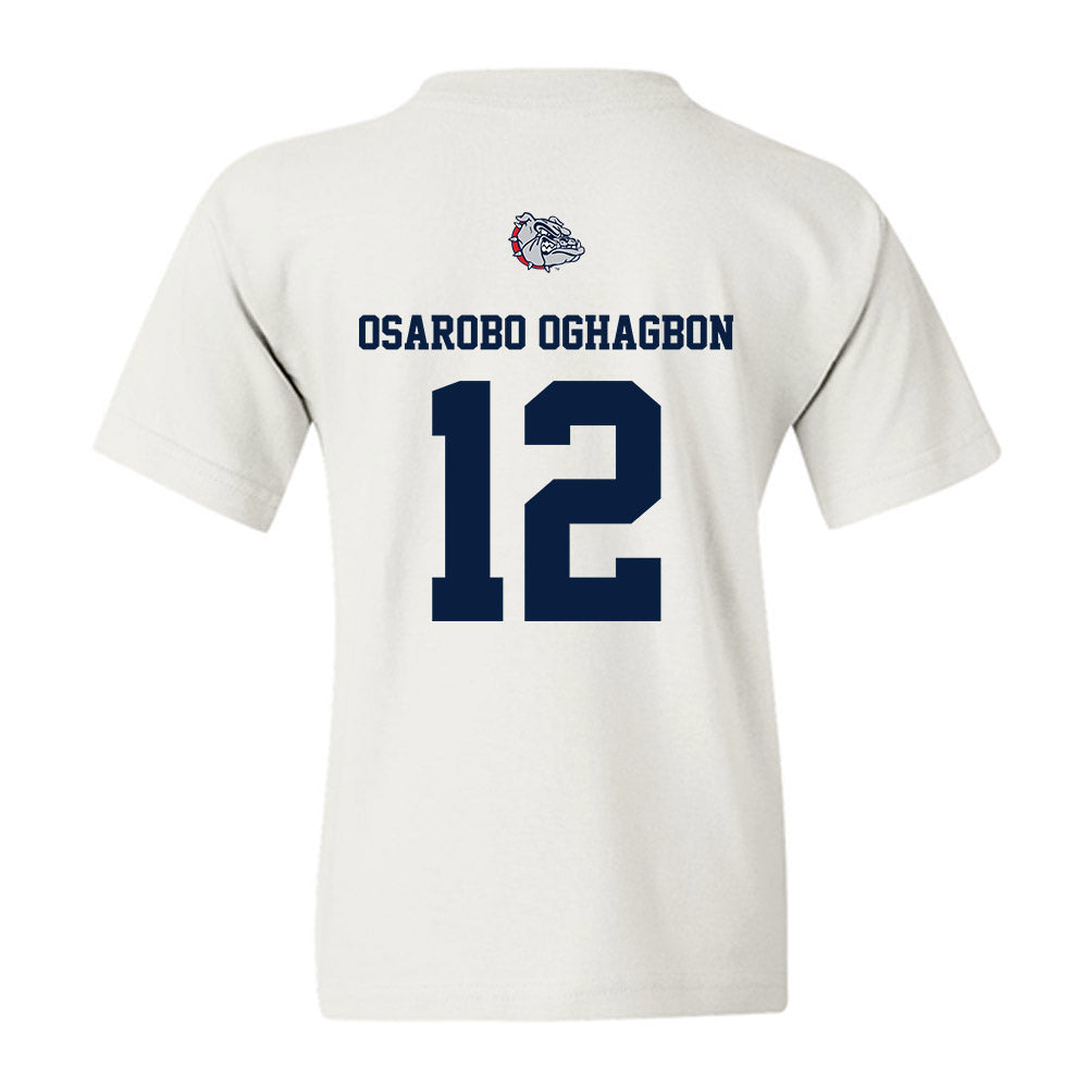 Gonzaga - NCAA Women's Basketball : Christabel Osarobo Oghagbon - Sports Shersey Youth T-Shirt-1