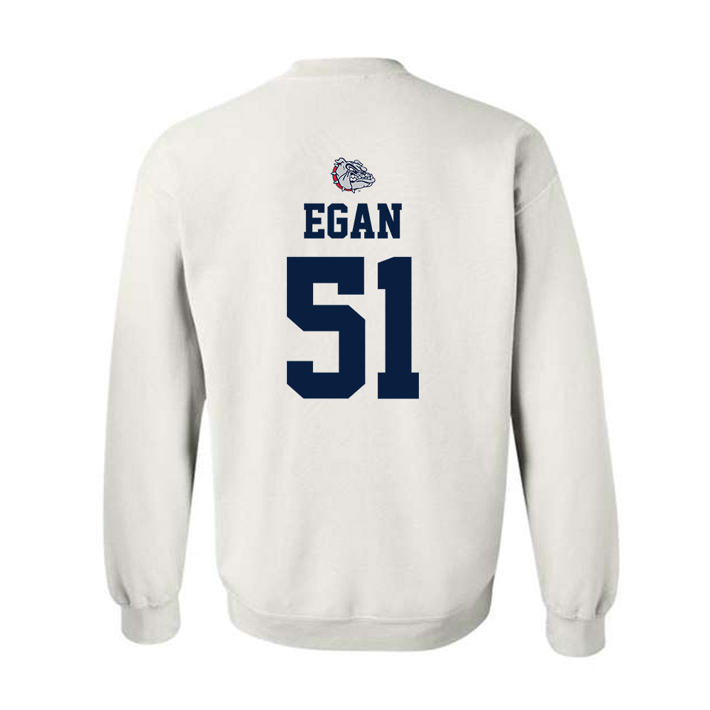 Gonzaga - NCAA Baseball : Austin Egan - Sports Shersey Crewneck Sweatshirt