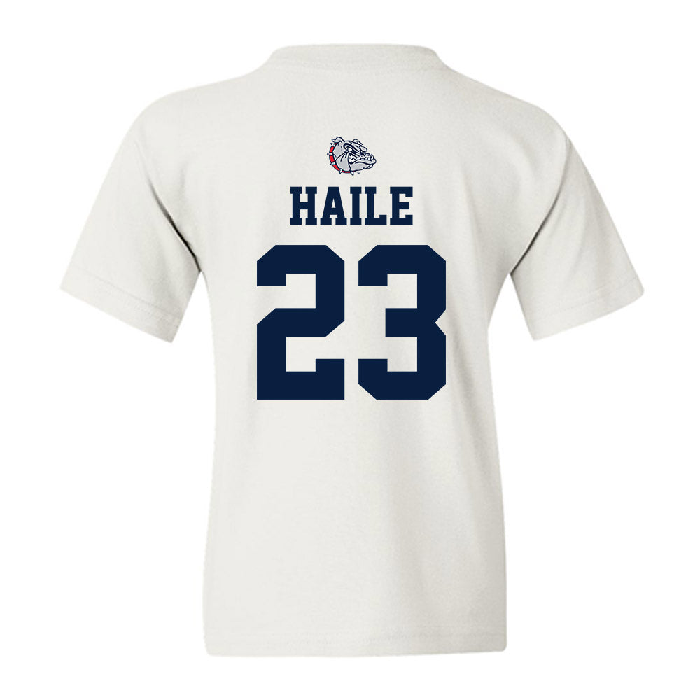 Gonzaga - NCAA Women's Basketball : Jaiden Haile - Sports Shersey Youth T-Shirt-1