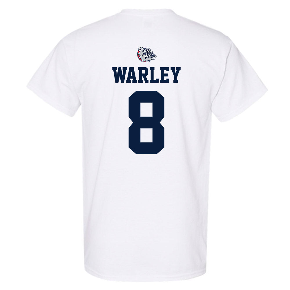 Gonzaga - NCAA Men's Basketball : Jalen Warley - Sports Shersey T-Shirt-1