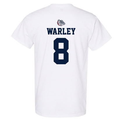 Gonzaga - NCAA Men's Basketball : Jalen Warley - Sports Shersey T-Shirt-1