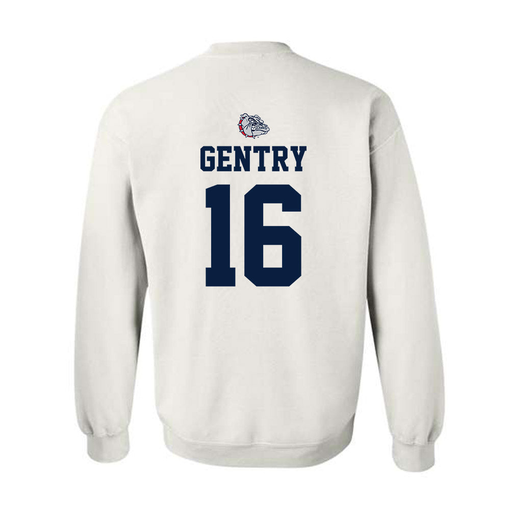 Gonzaga - NCAA Women's Soccer : Taylor Gentry - Sports Shersey Crewneck Sweatshirt-1