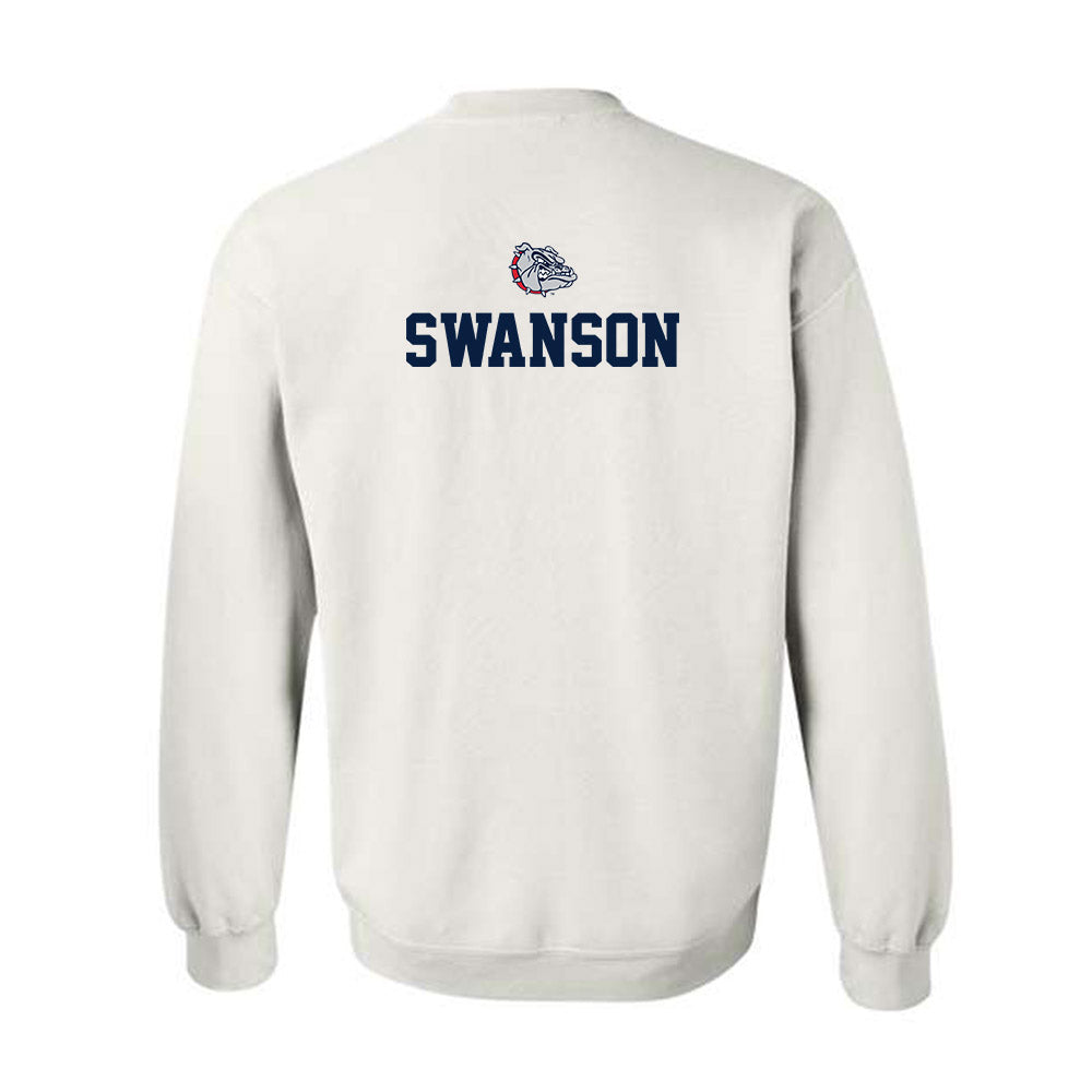 Gonzaga - NCAA Men's Cross Country : Caden Swanson - Sports Shersey Crewneck Sweatshirt-1