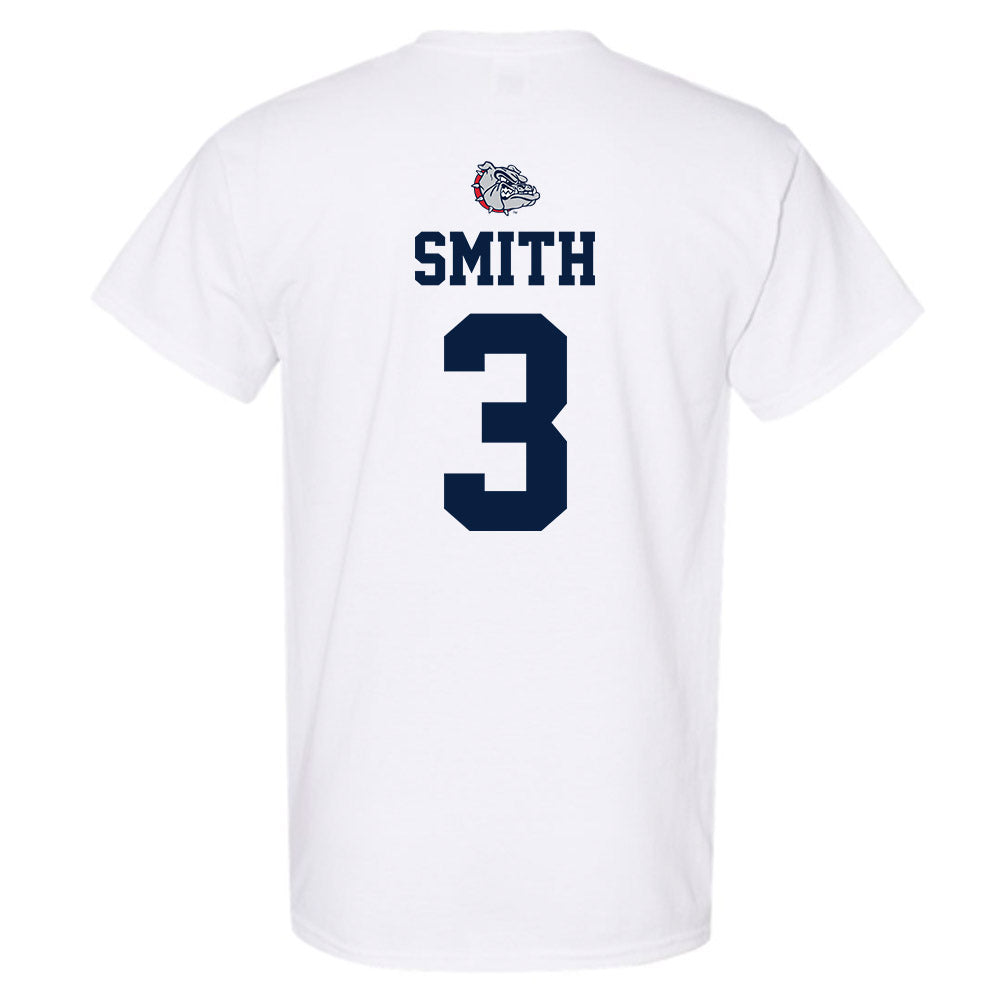 Gonzaga - NCAA Men's Basketball : Braeden Smith - Sports Shersey T-Shirt-1