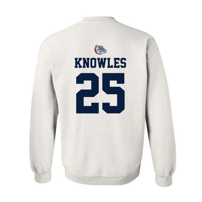 Gonzaga - NCAA Baseball : Payton Knowles - Sports Shersey Crewneck Sweatshirt-1