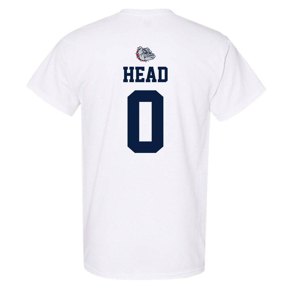 Gonzaga - NCAA Women's Soccer : Sydney Head - Sports Shersey T-Shirt-1