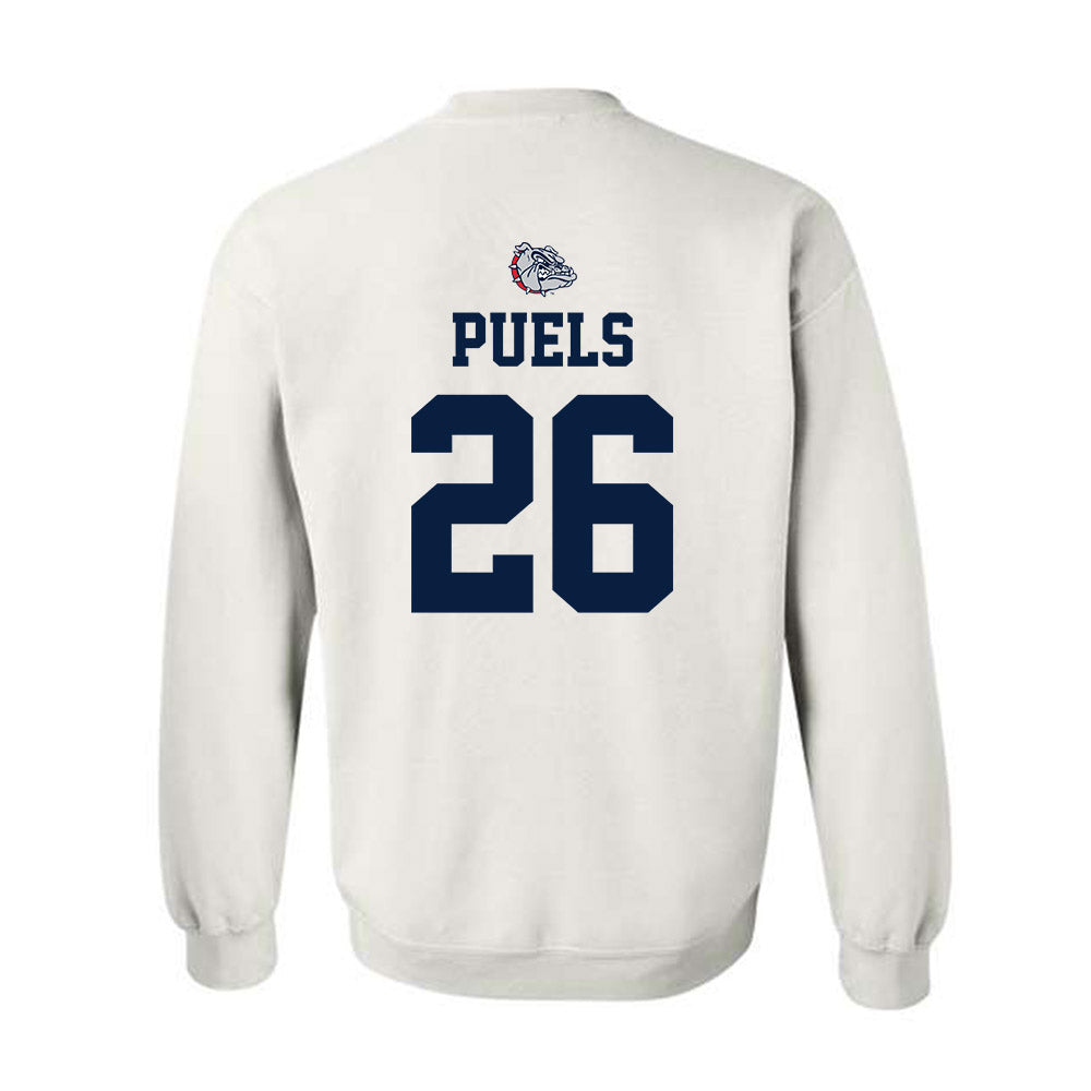 Gonzaga - NCAA Women's Soccer : Kristen Puels - Sports Shersey Crewneck Sweatshirt-1