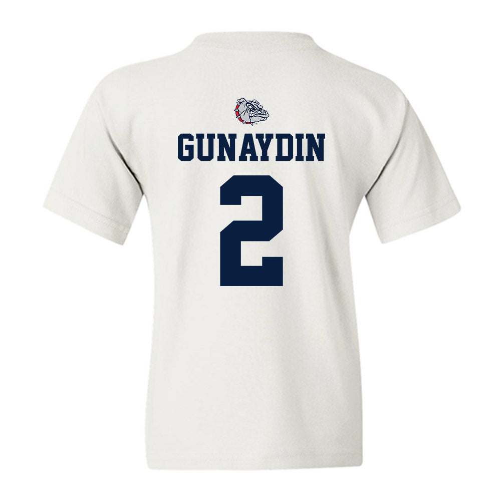 Gonzaga - NCAA Women's Basketball : Vera Gunaydin - Sports Shersey Youth T-Shirt-1