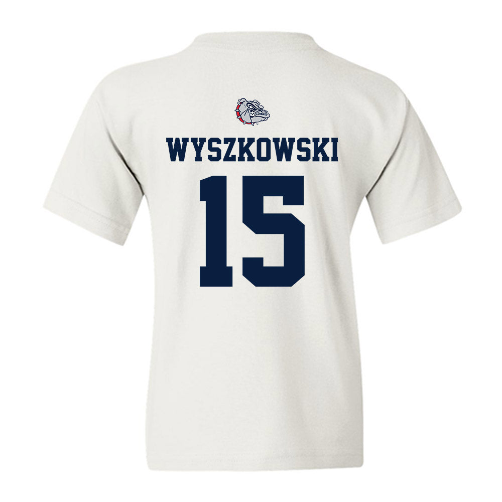 Gonzaga - NCAA Men's Rowing : Max Wyszkowski - Sports Shersey Youth T-Shirt-1