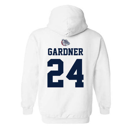 Gonzaga - NCAA Women's Basketball : Teryn Gardner - Sports Shersey Hooded Sweatshirt-1