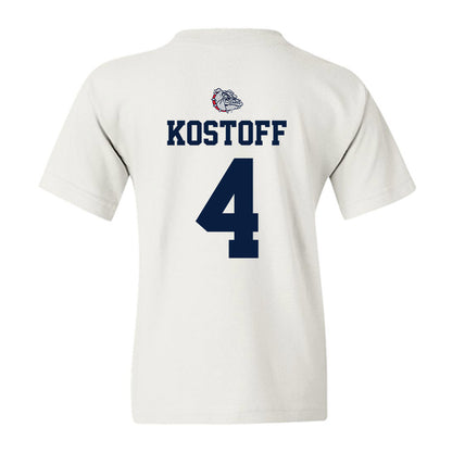 Gonzaga - NCAA Women's Volleyball : Krista Kostoff - Sports Shersey Youth T-Shirt-1