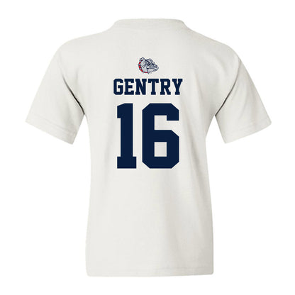 Gonzaga - NCAA Women's Soccer : Taylor Gentry - Sports Shersey Youth T-Shirt-1