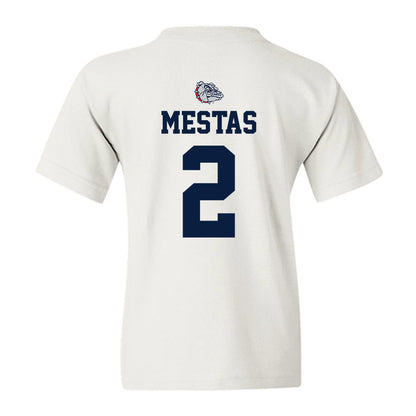 Gonzaga - NCAA Baseball : Gage Mestas - Sports Shersey Youth T-Shirt-1