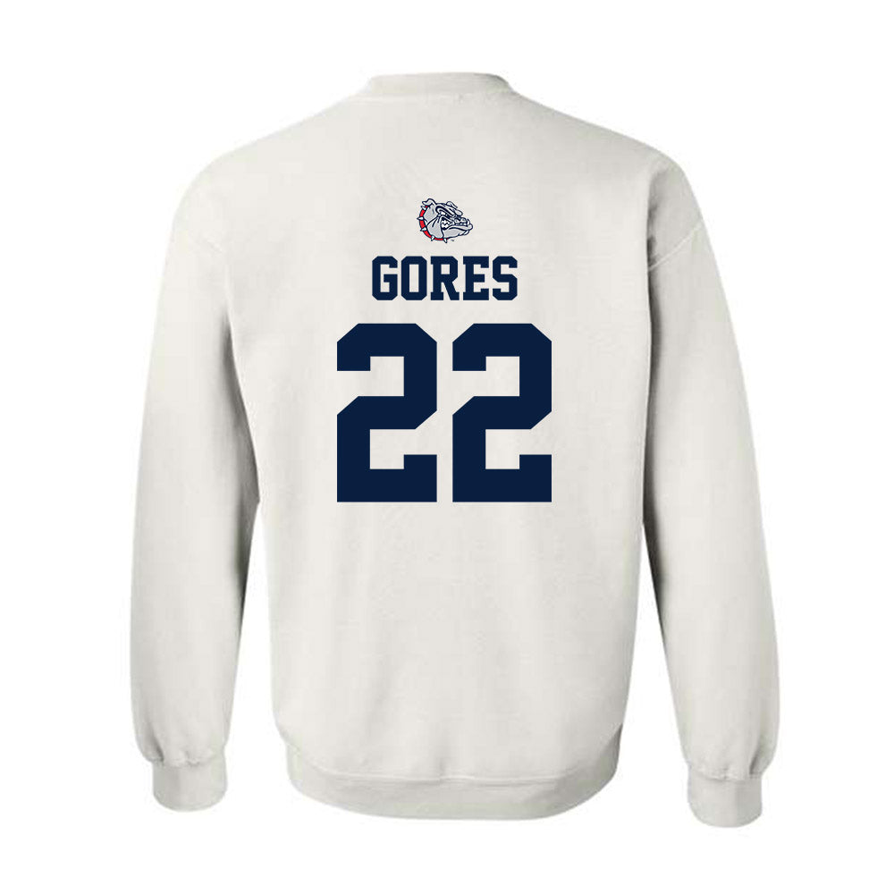 Gonzaga - NCAA Baseball : Garrett Gores - Sports Shersey Crewneck Sweatshirt-1