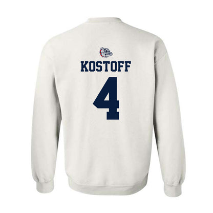 Gonzaga - NCAA Women's Volleyball : Krista Kostoff - Sports Shersey Crewneck Sweatshirt-1