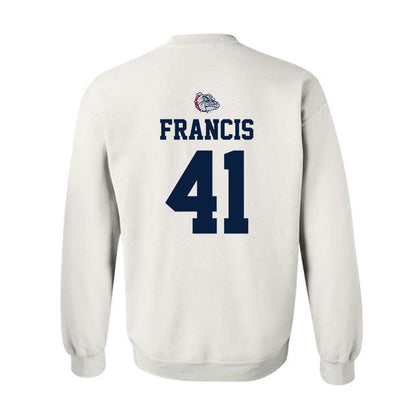 Gonzaga - NCAA Baseball : Kai Francis - Sports Shersey Crewneck Sweatshirt-1