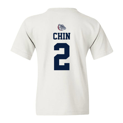 Gonzaga - NCAA Women's Soccer : Lauren Chin - Sports Shersey Youth T-Shirt-1