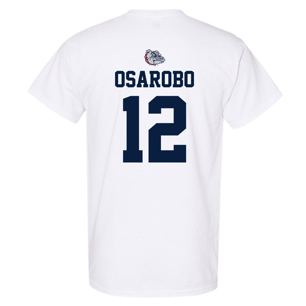 Gonzaga - NCAA Women's Basketball : Christabel Osarobo - Sports Shersey T-Shirt-1