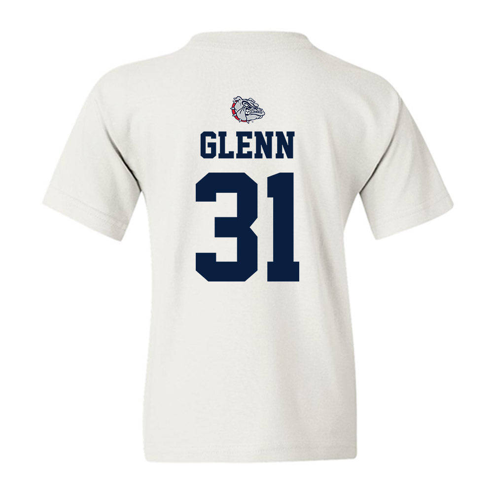 Gonzaga - NCAA Baseball : Jared Glenn - Sports Shersey Youth T-Shirt-1