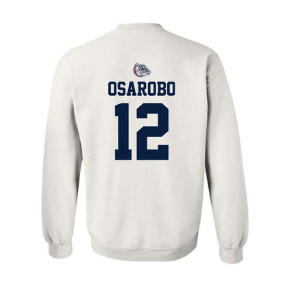 Gonzaga - NCAA Women's Basketball : Christabel Osarobo - Sports Shersey Crewneck Sweatshirt-1