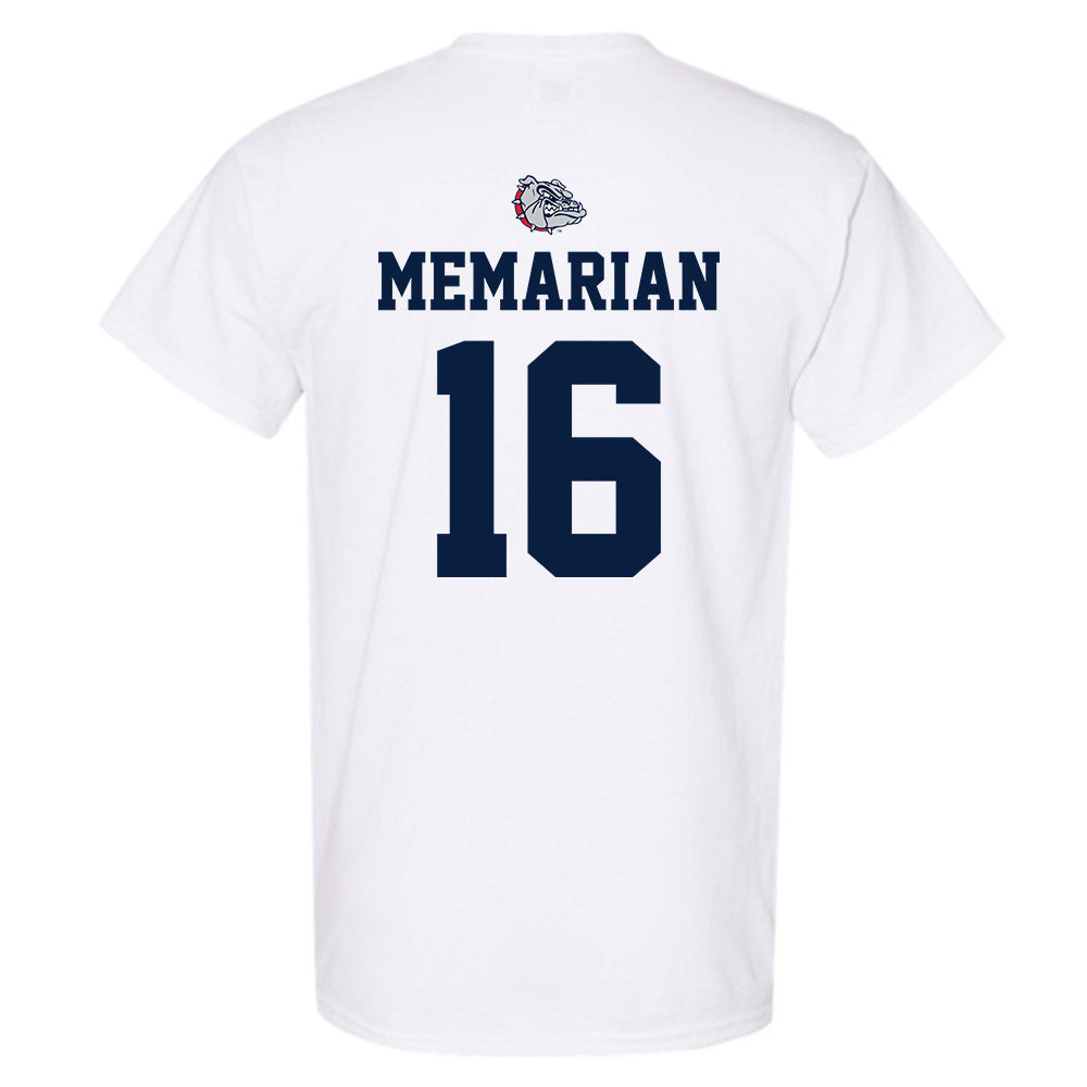 Gonzaga - NCAA Baseball : Kyle Memarian - Sports Shersey T-Shirt-1