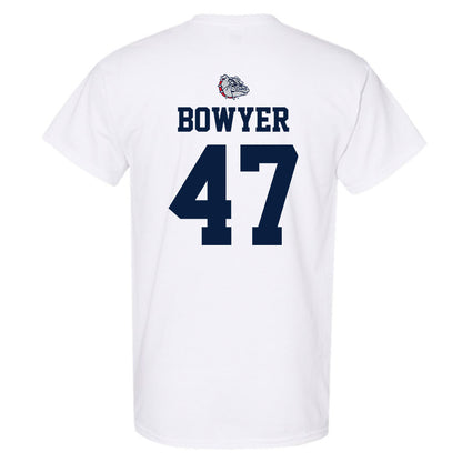 Gonzaga - NCAA Baseball : Brendan Bowyer - Sports Shersey T-Shirt-1