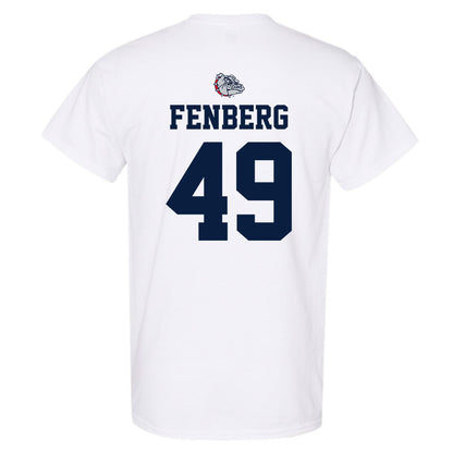 Gonzaga - NCAA Baseball : Paxton Fenberg - Sports Shersey T-Shirt-1