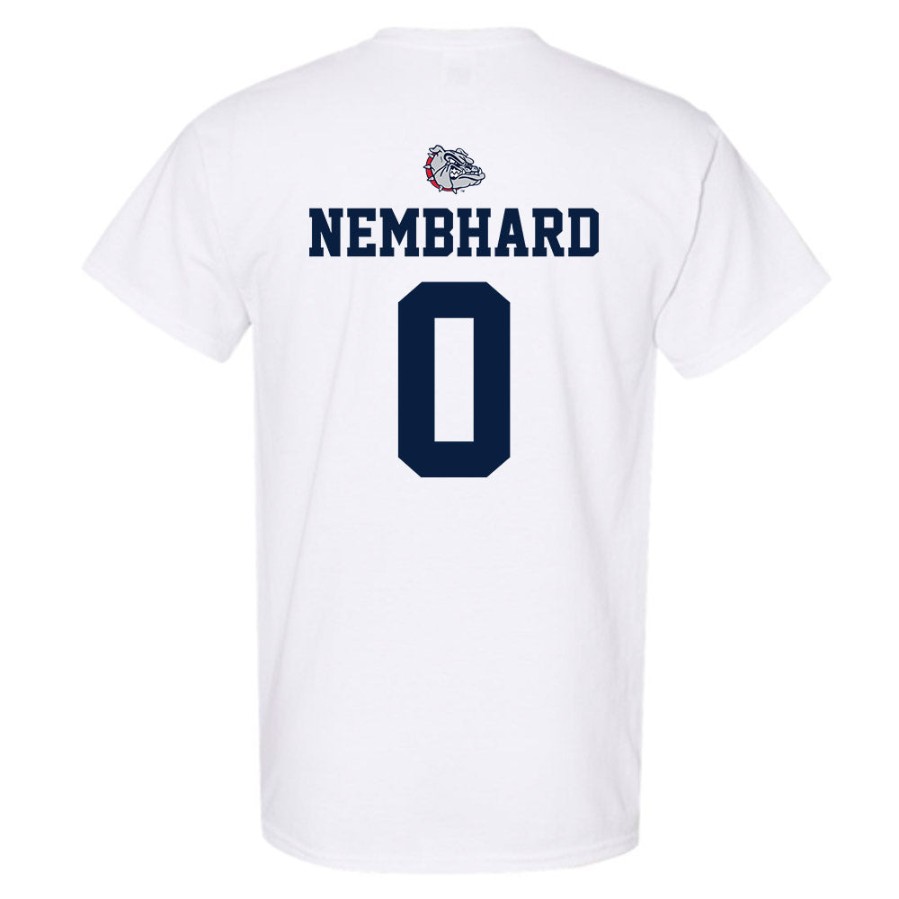 Gonzaga - NCAA Men's Basketball : Ryan Nembhard - Sports Shersey T-Shirt-1