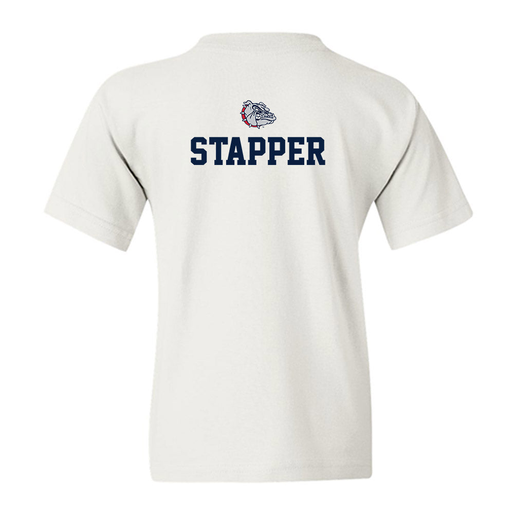 Gonzaga - NCAA Men's Tennis : Fabio Stapper - Sports Shersey Youth T-Shirt-1