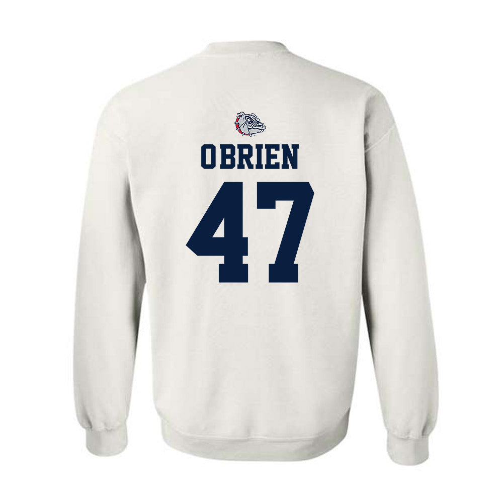 Gonzaga - NCAA Baseball : Finbar O'Brien - Sports Shersey Crewneck Sweatshirt-1