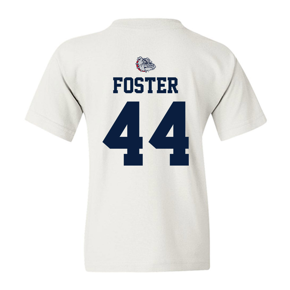 Gonzaga - NCAA Baseball : Brady Foster - Sports Shersey Youth T-Shirt-1