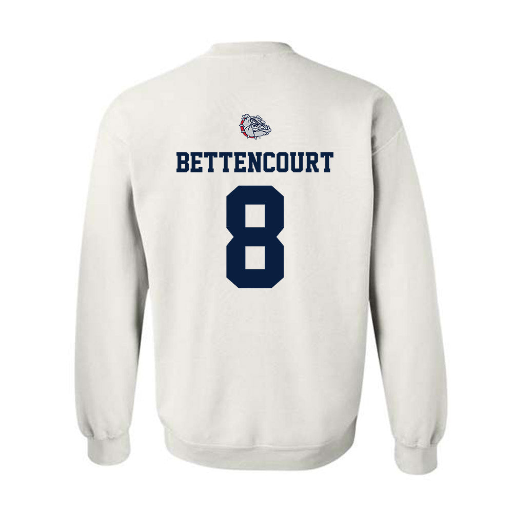 Gonzaga - NCAA Women's Basketball : Ines Bettencourt - Sports Shersey Crewneck Sweatshirt-1