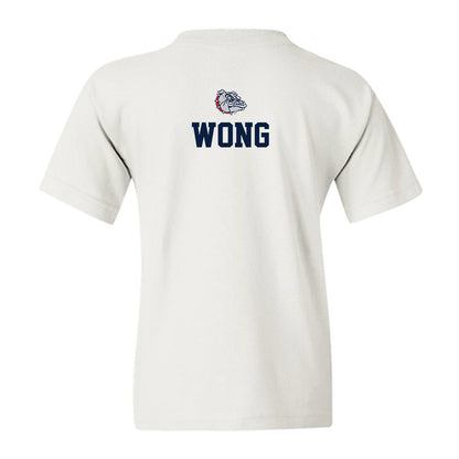 Gonzaga - NCAA Women's Golf : Jasmine Wong - Sports Shersey Youth T-Shirt-1