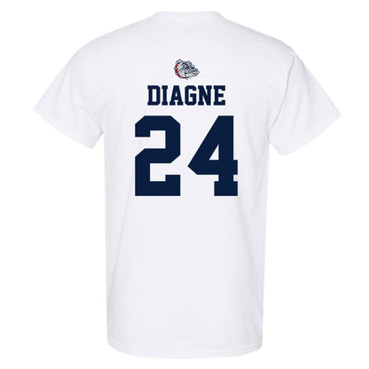 Gonzaga - NCAA Men's Basketball : Ismaila Diagne - Sports Shersey T-Shirt