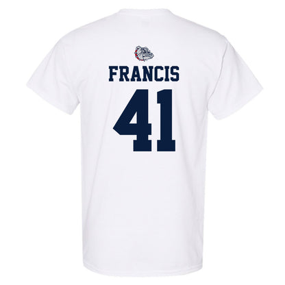 Gonzaga - NCAA Baseball : Kai Francis - Sports Shersey T-Shirt-1