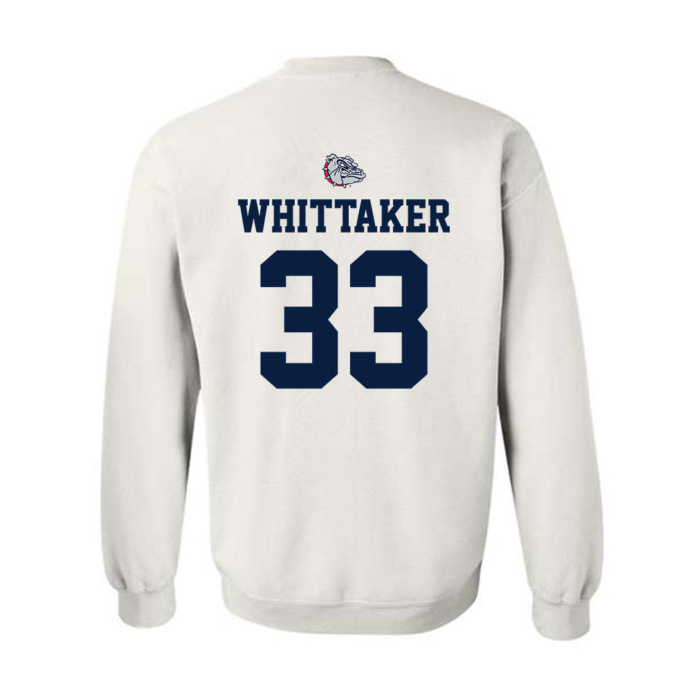 Gonzaga - NCAA Women's Basketball : Lauren Whittaker - Sports Shersey Crewneck Sweatshirt-1