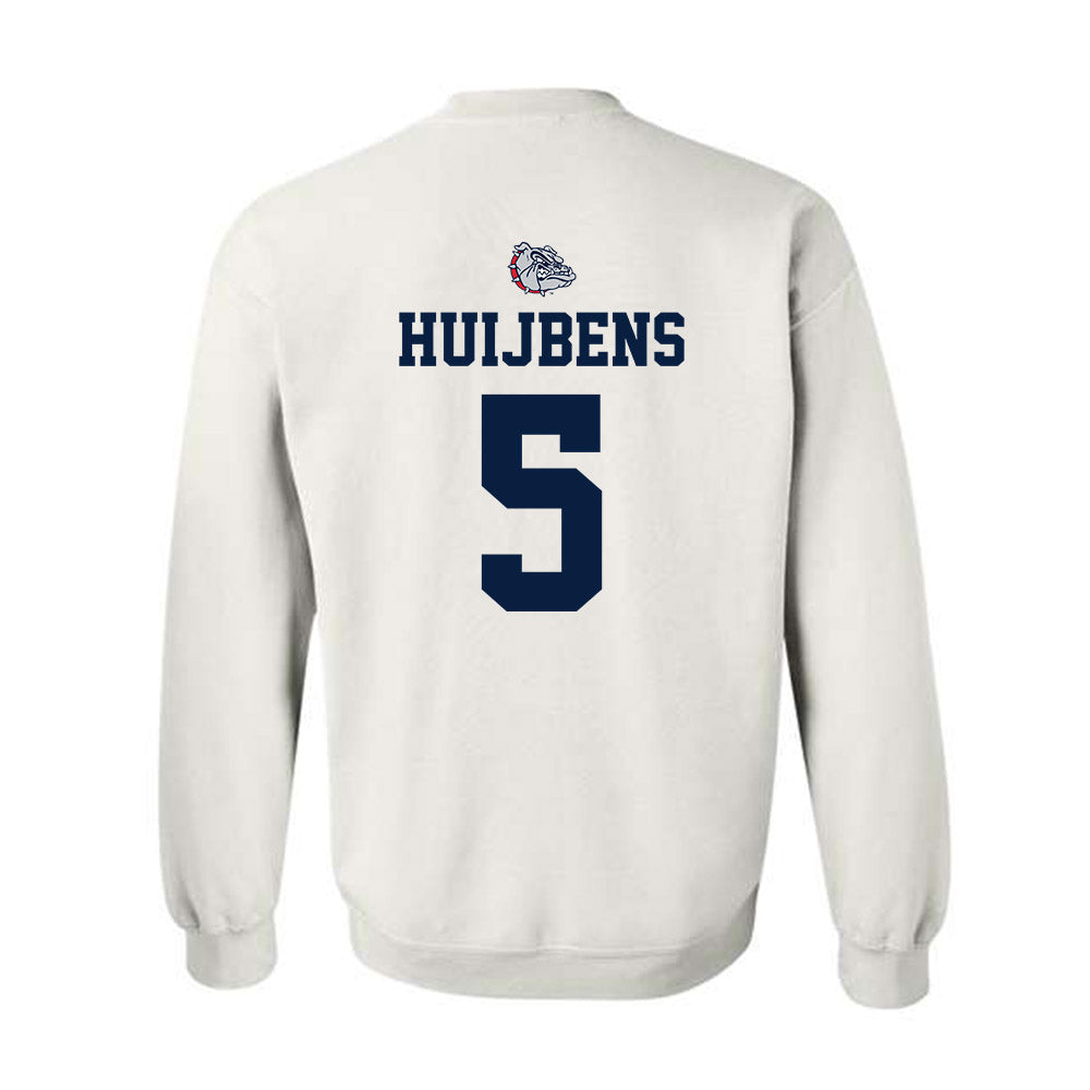 Gonzaga - NCAA Women's Basketball : Maud Huijbens - Sports Shersey Crewneck Sweatshirt-1