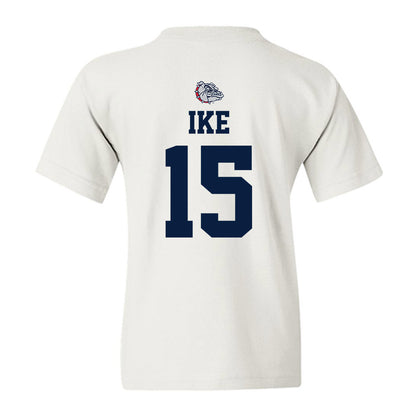 Gonzaga - NCAA Men's Basketball : Graham Ike - Sports Shersey Youth T-Shirt-1
