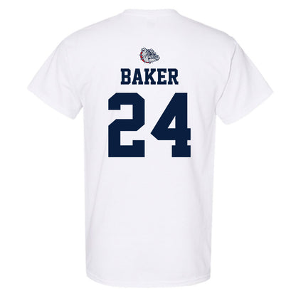 Gonzaga - NCAA Baseball : Simon Baker - Sports Shersey T-Shirt-1