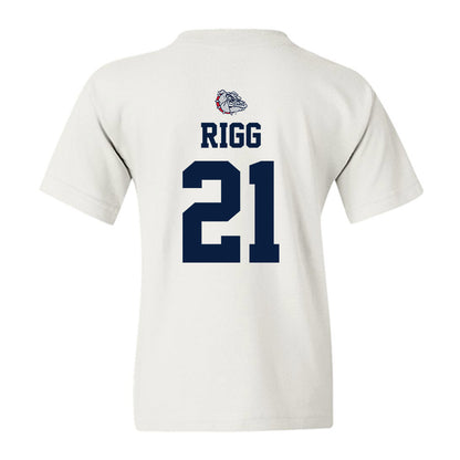 Gonzaga - NCAA Women's Soccer : Katelyn Rigg - Sports Shersey Youth T-Shirt-1