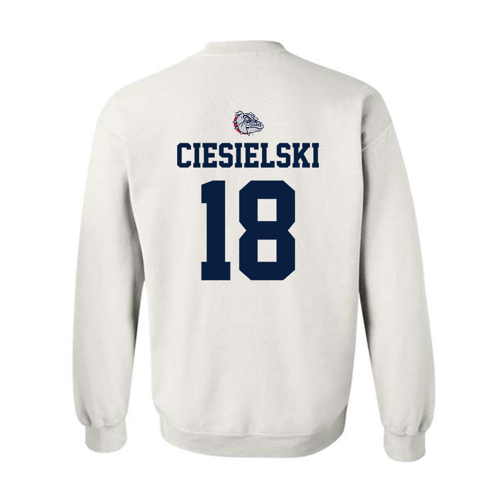 Gonzaga - NCAA Baseball : Cooper Ciesielski - Sports Shersey Crewneck Sweatshirt-1