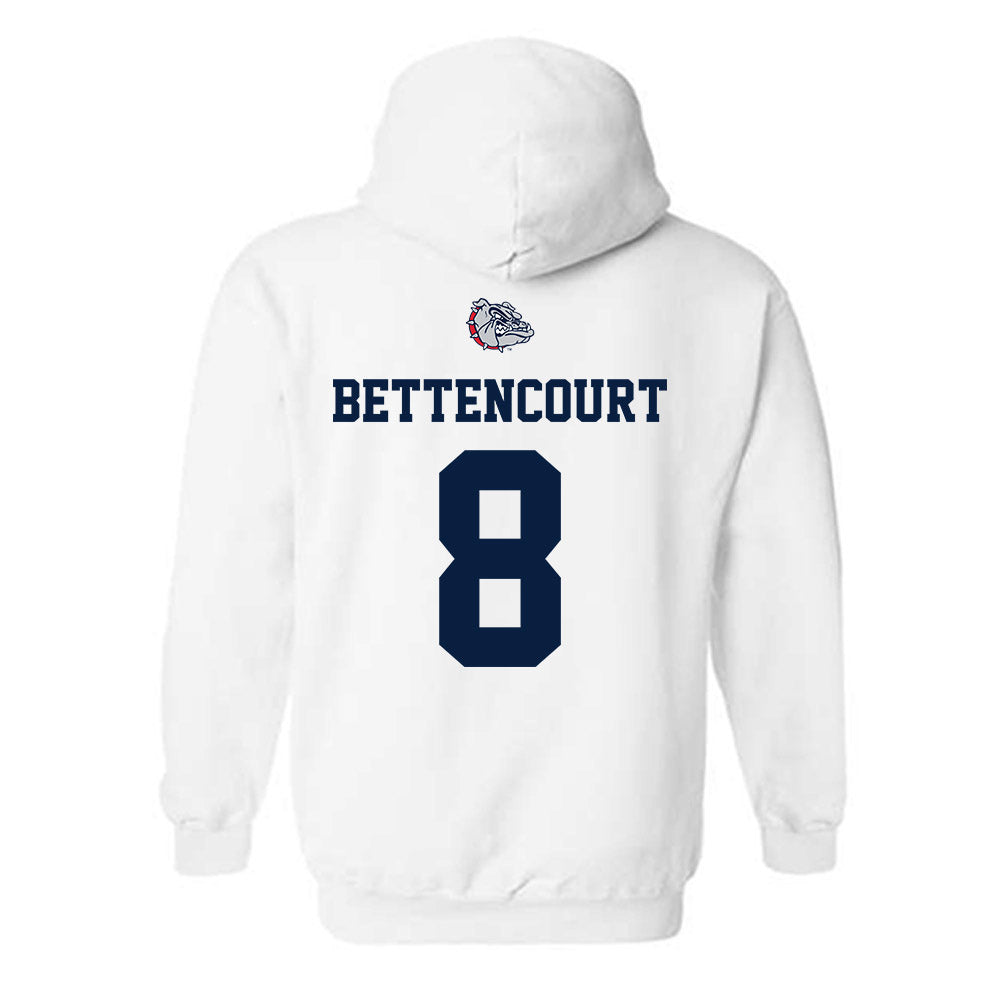 Gonzaga - NCAA Women's Basketball : Ines Bettencourt - Sports Shersey Hooded Sweatshirt-1