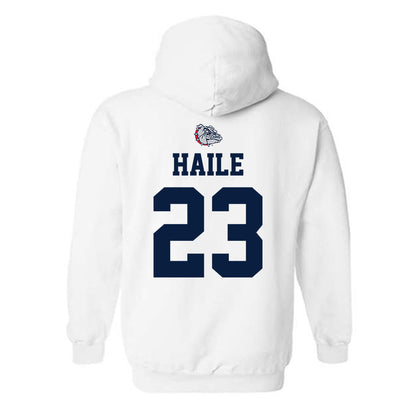 Gonzaga - NCAA Women's Basketball : Jaiden Haile - Sports Shersey Hooded Sweatshirt-1