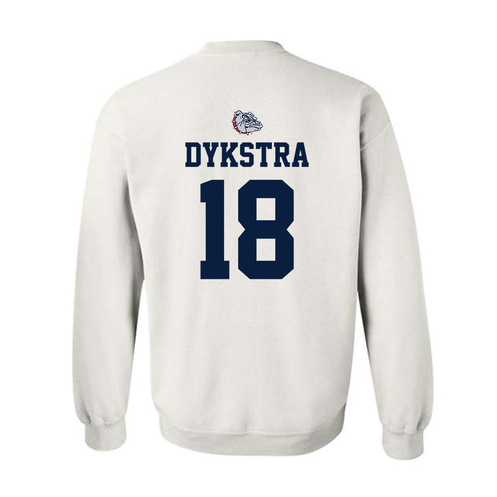 Gonzaga - NCAA Women's Volleyball : Raechelle Dykstra - Sports Shersey Crewneck Sweatshirt-1