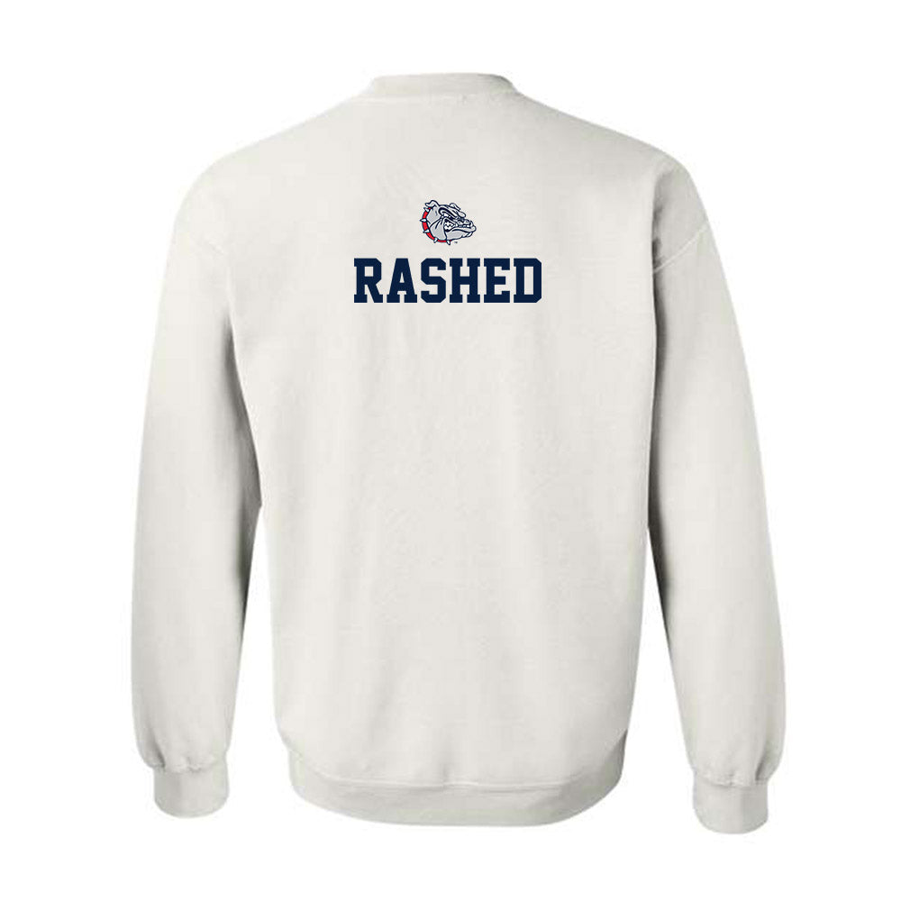 Gonzaga - NCAA Men's Tennis : Oscar Rashed - Sports Shersey Crewneck Sweatshirt-1