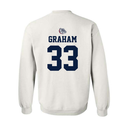 Gonzaga - NCAA Baseball : Payton Graham - Sports Shersey Crewneck Sweatshirt-1